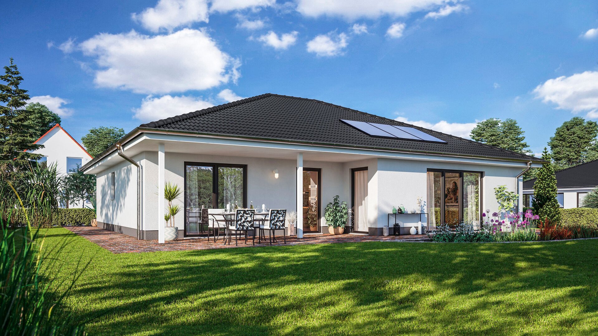 Bungalow-128-überdachte-Terrasse